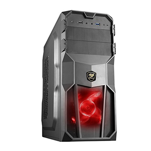 Cougar MX200 Gaming PC Case - Black