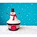 Outivity 600 Pcs Snowman Crafts DIY Kits for Winter Kids Holiday Party Decor Gift,Includes 60 Mini Black Top Hats,360 Snowman Craft Buttons,60 Carrot Noses Buttons and 120 Hands