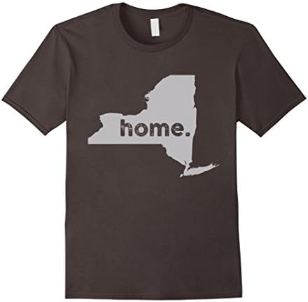 Men's New York is my Home State Pride NY T-Shirt XL Asphalt