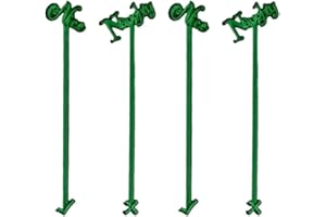 ROYER CORPORATION Coffee and Cocktail Stirrers, Reusable Plastic Stirrer Sticks, 24 Green Naughty & Nice Christmas Swizzle Sticks, Use as a Cocktail Garnish, Holiday, Christmas Party Decorations and Bar Supplies, 6inch