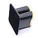 Pomeat Eyeglass Holder, Black PU Leather Glasses Stand Case, Plush Lined Protective Eyeglasses Case for Desks or Nightstands
