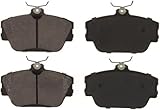 Prime Choice Auto Parts SCD598 Front Ceramic Brake Pad Set