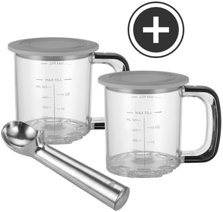 Gelatella, Sorbetière Multifonction, Moteur Brushless, 1,4 L, 11 Programmes, Écran Tactile, Glaces, Boissons Froides, Smoothies, Milkshakes, Sorbets, 2 Pots Tritan, Technologie CreamPulse