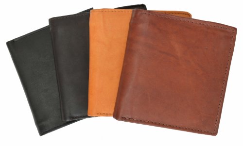 Bifold Business Credit Card Case Leather Wallet #2192CF