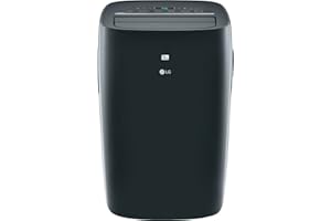 LG 8,000 BTU Smart Portable Air Conditioner, 115V, Cools 350 Sq.Ft. (14' x 25' Room Size), Portable Air Conditioner for Home with Voice Control, Works with LG ThinQ, Amazon Alexa, and Hey Google