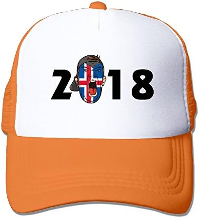 G5dv Cap 2018 Soccer Fans Iceland Outdoors Trucker Hats Classic Adjustable Baseball Mesh Back Caps