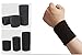 Zaptex 4 Pairs Cotton Sports Basketball Wristband (D, 4inch)