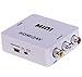Mini HD Video Converter Box HDMI to AV/CVBS L/R Video Adapter HDMI2AV Support NTSC and PAL Output