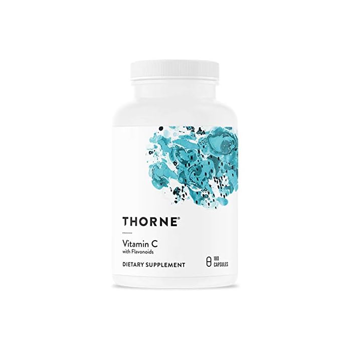 Thorne Research - Vitamin C with Flavonoids - Blend of Vitamin C and Citrus Bioflavonoids from Oranges, The Way They're…