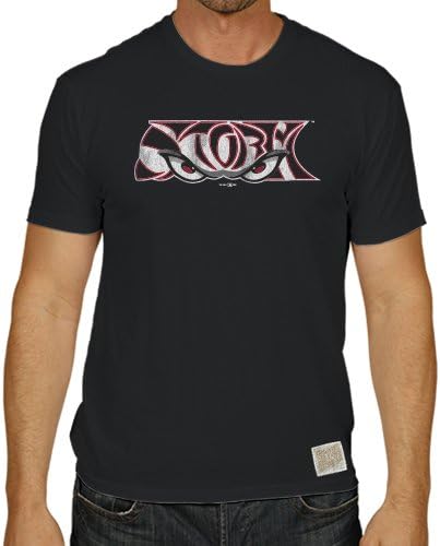 Original Retro Brand Minor League Baseball Lake Elsinore Storm Men's T-Shirt, X-Large, Black