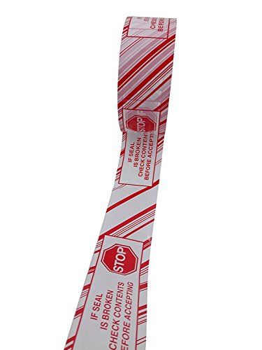 iMBAPrice IC-2M-SS-TAPE-36PK Stop Sign Sealing Tape - Printed Message"IF Seal is Broken Check Contents Before Accepting" 36 Rolls of 110 Yards Wide Security Shipping Packing Tape, 2" x 330'