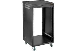 UNKNOWN Auray ERS- 16U Steel Equipment Rack with 3" Casters (16 RU)