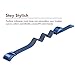 CIDETTY Fitbit Alta and Alta HR Band Adjustable Milanese Colorful Metal Bands with Strong Magnetic Clasp Replacement Accessory Watch Band Bracelet Loop Wrist for Fitbit Alta (Blue)