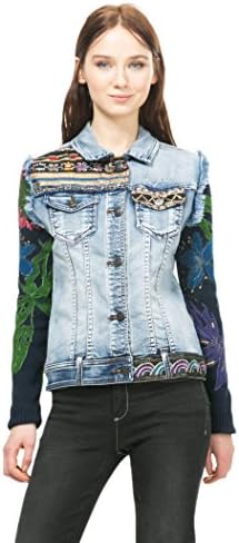 Desigual Veste Andréa Denim Medium Wash Bleu 67E29M4