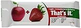 That's It Fruit Bars, Apple/Strawberry, 12 Count