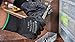 Lakeland 7-2506 SpiderGrip Lightweight Polyester Latex Dipped Glove, Work, Large, Black (12 Pair)