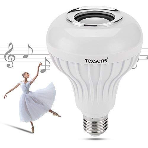 Texsens Bluetooth Smart Light Bulb Speaker Generation II with Updated