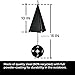 North Country Boothbay Harbor 3-Tone Wind Bell Chimes with Compass Rose — Unique Outdoor Wind Chime Catcher — Door Porch Garden Decorations Lawn Ornaments