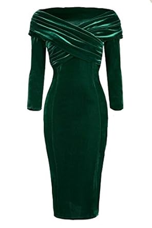 one piece dress in green colour