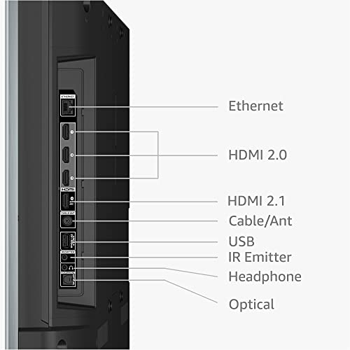 Amazon Fire TV 65" Omni QLED Series 4K UHD smart TV, Dolby Vision IQ