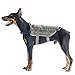 OneTigris Tactical Dog Training Vest Harness with Mesh Padding and Two Handles (Ranger Green, L / 49cm)