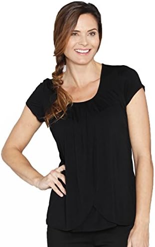Petal Nursing Top in Short Sleeves and Sleeveless - The Perfect Blouse for Breastfeeding