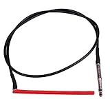 1PCS Ultrathin Red Pickup Under-Saddle Passive Piezo Film Pickup Sticks for Ukulele with Plug