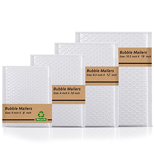 Sissinoceros Bubble Mailers | Padded Envelopes Mailers | Sealing Shipping Bags…