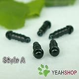 4mm Black Safety Eyes / Plastic Eyes - 10 Pairs