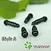 4mm Black Safety Eyes / Plastic Eyes - 10 Pairs