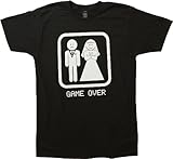 GAME OVER | Funny Bachelor Party, Wedding Groomsman Humor Unisex T-shirt