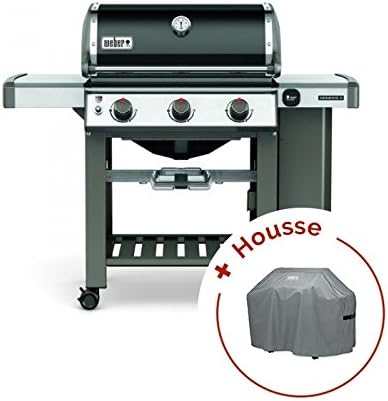 RAVIDAY Weber Gas Grill Genesis E-310 GBS II Pack Black + Case