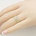 10K White/Yellow/Rose Gold 2MM Eternity Rope Wedding Band Ring