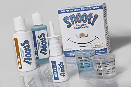 Cleanser Regular (MILD) Formula Nasal Irrigation Kit - Drug-Free Nasal Cleanser - TSA-Compliant