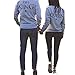 Ezfun The King and His Queen Grey Couple T-Shirt Round Neck Loose Couple Shirt
