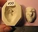 #0030 - Flexible FG Silicone Press Mold of a Doll Face Cab (Male or Female Character)