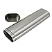 JUJOR Stainless Steel Cigar Case 2 Tube