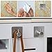 Towel Hook Self Adhesive SUS 304 Stainless Steel Brushed Nickel Bathroom Kitchen Robe Organizer (2-Pack)