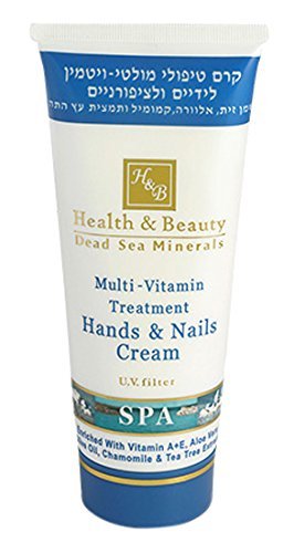 Hand & Nail Multi-Vitamin Cream Treatment for Dry Normal Skin 180ml
