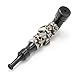 Aluminum Alloy Filter Pipe, Portable Pipe, Gift for Father, Husband (Black)