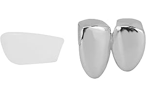 Rapper Costume Cosplay Plated Gold Grills Teeth, Rapper Style Grills For Your Teeth, Gold Teeth Decoration, Silver Hip Hop Te