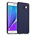 Galaxy A3 (2016) Case, JAMMYLIZARD Ultra Slim Silicone Jelly Back Cover for Samsung Galaxy A3 (6) 2016, Navy