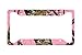 Airstrike Pink Camo License Plate Frame, Mossy Oak Car Tag Frame, Camo License Plate Holder, Mossy Oak License Plate Frame Pink Break Up Camo-30-8002