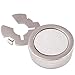 H&H HJ Men's Jewelry Cuff Link Round Button Cover Color Silver