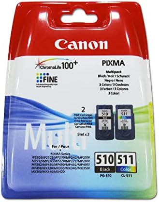 Canon Original Ink Cartridge Duo Pack CL-56 Colour PG-56 Black for Pixma MP480