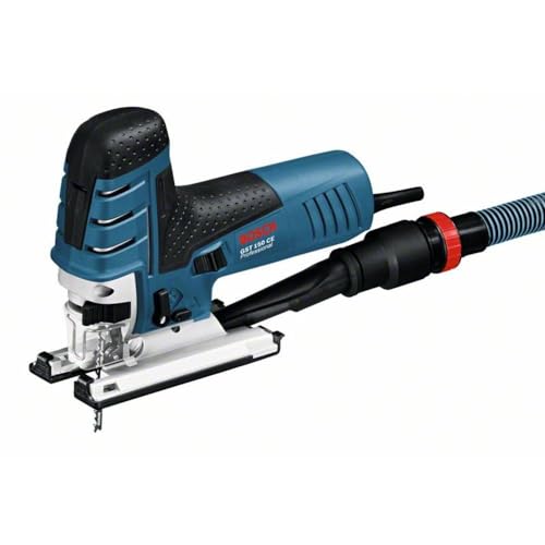 Bosch Professional Stichsäge GST 150 CE (780 Watt, Schnitttiefe Holz max: 150 mm, ohnne Schlauch, im Koffer) ST 150 CE Stichsäge (mit 1 Sägeblatt T144