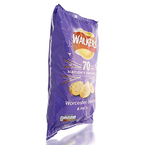 Walkers Worcester Sauce Crisps 6 Pack 150g Pricepulse
