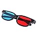 FLYCHENGi Universal 0.2mm 3D Glasses Cyan Anaglyph Black Frame Red Blue 3D Glasses for 3D Cinema Movie Game DVDthumb 4