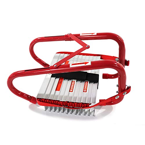 Fire Escape Ladder 5/6 Story Emergency Escape Ladder Portable Safety