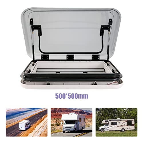 RV Roof Vent Fit, RV Caravan Motorhome Led Skylight Roof Window Hatch